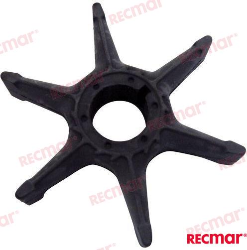 Water pump impeller - Yamaha (20, 25, 30 hp) OEM: Mercruiser: 47-84797M, 47-8M6010331, 84797M; Yamaha: 689-44352-02, 689-44352-02-00