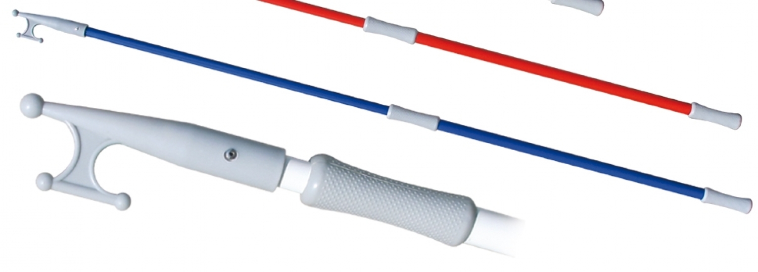 BOAT HOOK "GIBSY"MODEL 120-210 cm (blue) D30mm