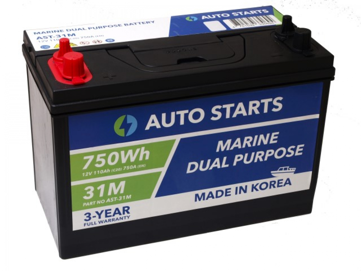 Battery  MARINE Dual Purpose 12V 110 Ah (c20) 750A (EN)