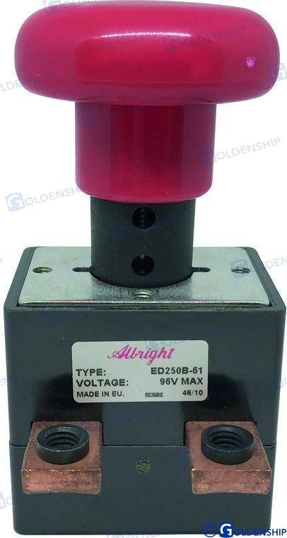 Atvienošanas slēdzis 24v 150a