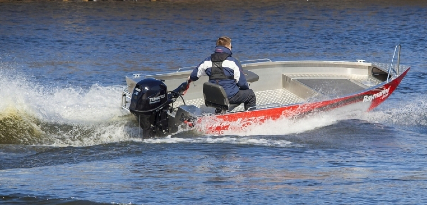 Alutroll 450E + TOHATSU MFS30DETL Tiller (Delivery in 7 days)