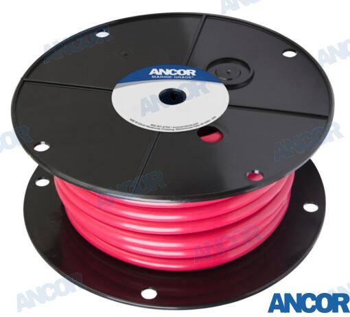 akumulatora kabelis 1awg (42mm²) sarkans 30m