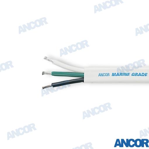 Ancor Triplex Flat Cable 8/3Awg (3X8mm2) 15m