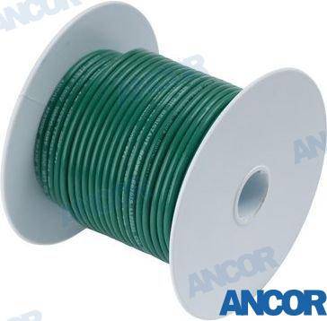 tinned copper wire 14 awg (2mm²) green 5,5m