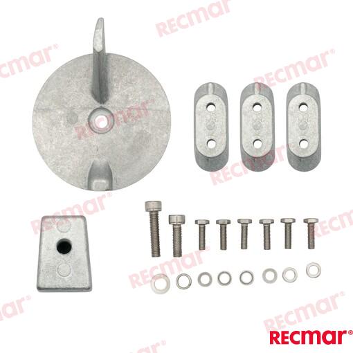 Magnesium anode kit for Yamaha, Selva F40 F50 F60