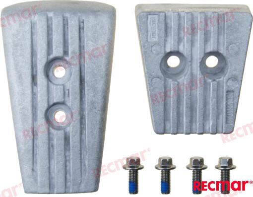 Anode set Volvo Penta SX A Magnesium