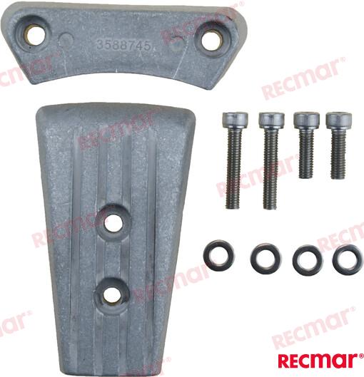 Anode set Volvo Penta DP-H Magnesium