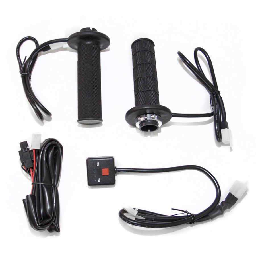 Apsildāmie rokturi ATV 12V 20 Vati uz 1 rokturi  12 Volti Shark