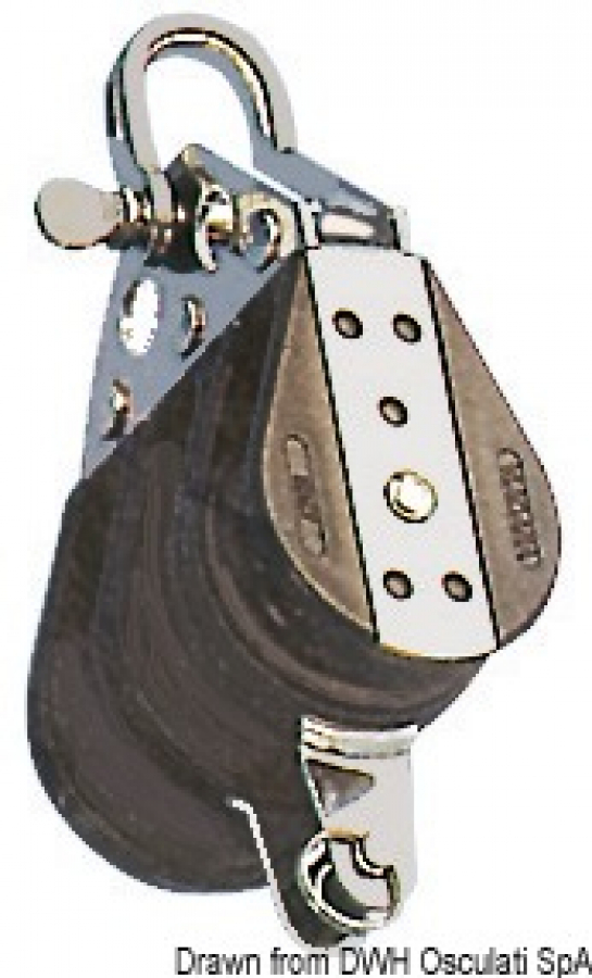 Bloks 3 rulli d6mm L100kg B700kg VIADANA