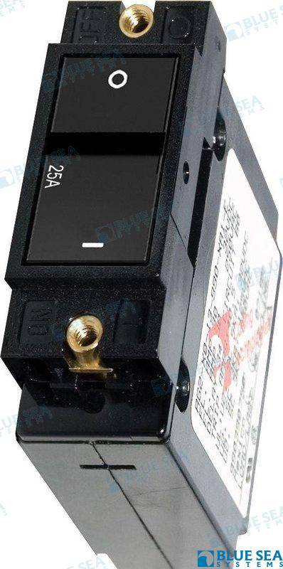 circuit breaker flat rocker sc1 25a