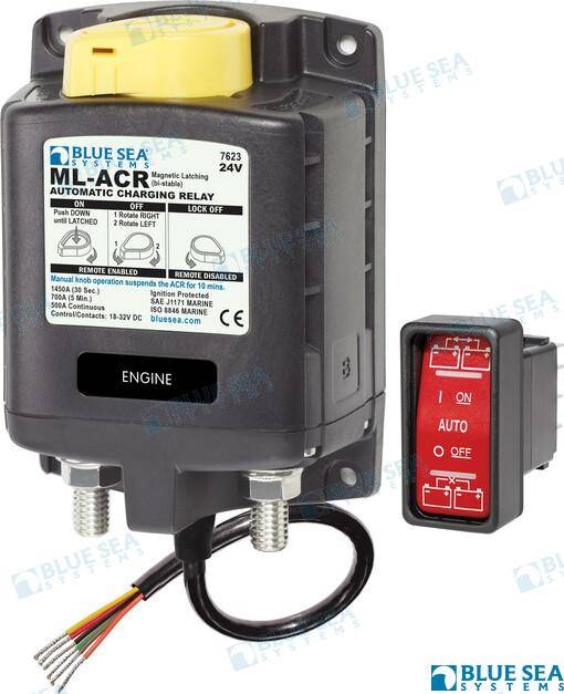 solenoid ml 500a 24v acr with manual control