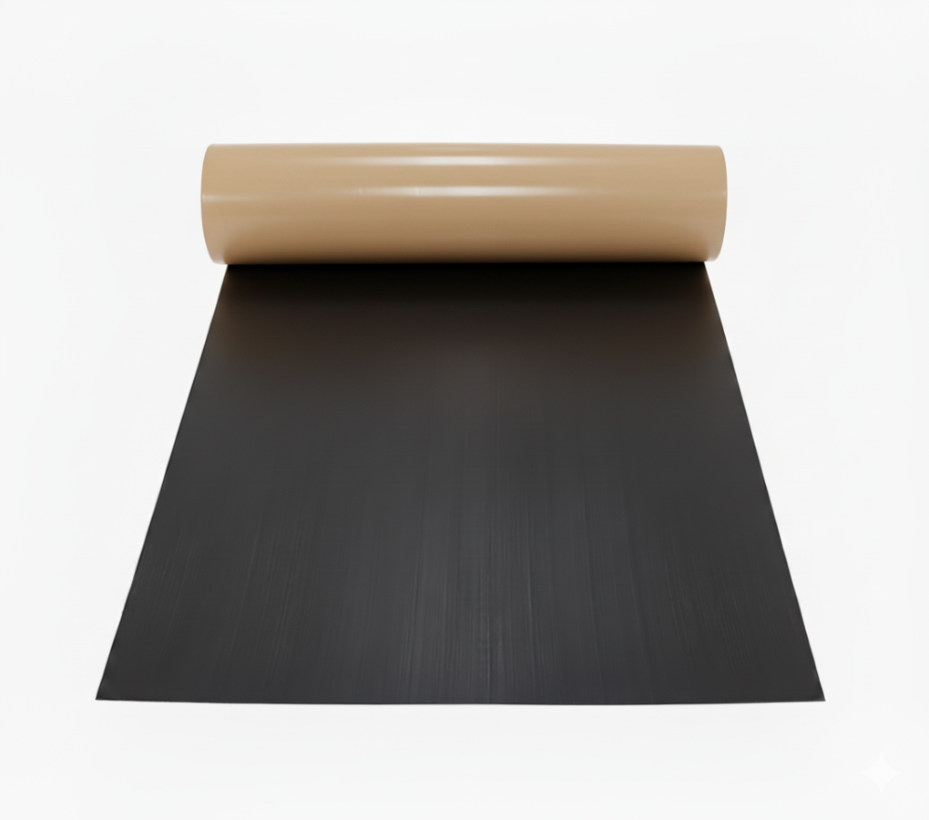 Boat Flooring Comfort Deck - Brushed EVA/PE - Light Brown/Black - 2.4mx1.2mxH6mm - 3M Self-Adhesive