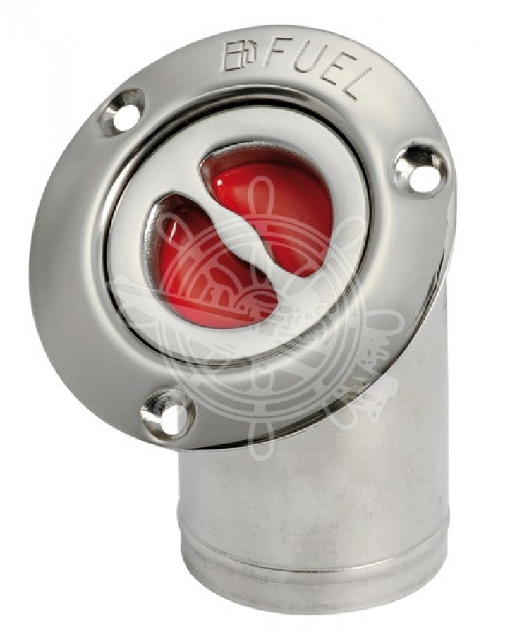 Fuel cap Ø50mm/45° SS