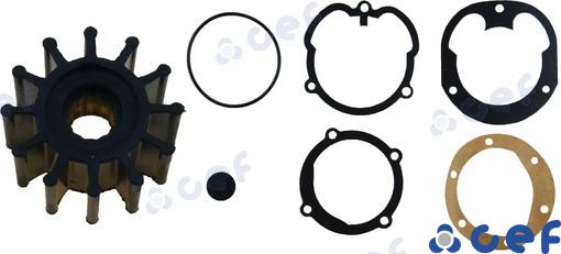 Impeller - OEM: Yanmar: 127610-42270, 129470-42530, 129470-42532, 129670-42531; Volvo: 21951346, 3850107, 3855546, 3856039, 3858256, 3862281