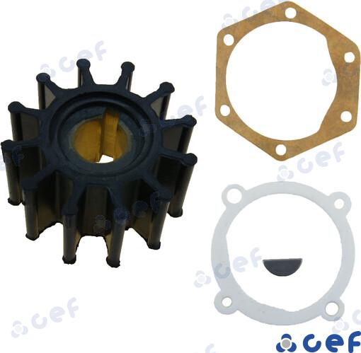 Water pump impeller OEM: Yanmar: 145410-46050, 145410-46090; Volvo: 21951350, 831182, 875575; Renault: 48300007; Johnson Pump: 09-801B
