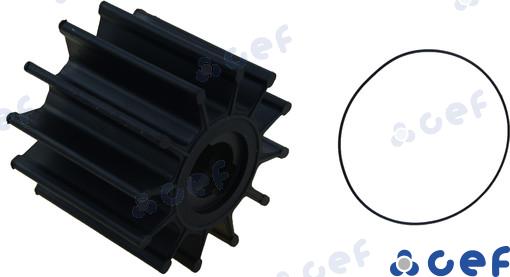 Impeller Mercruiser Cummins OEM: Sherhood: 26000K; Cummins: 3972366