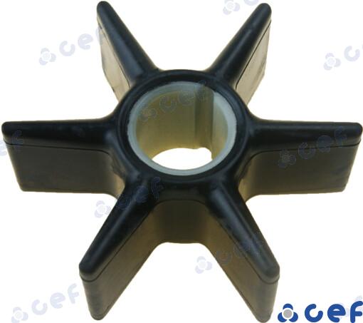 Impeller - Suzuki (DF4/DF6/DT4/DT5/DT6/DT8) Evinrude OEM: Suzuki: 17461-98402, 17461-98500, 17461-98501, 17461-98502, 17461-98503