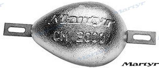 Zinc anode 147*95 mm