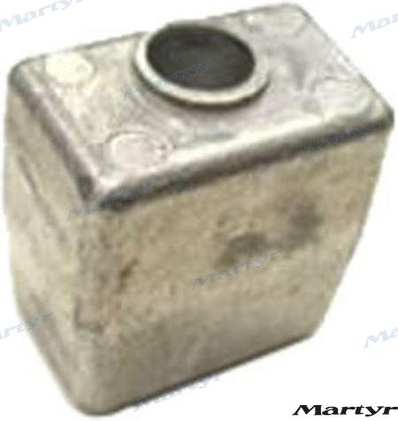 Aluminium anode OEM: OMC: 393023