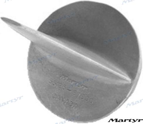 Zinc anode - Suzuki 150/200 Hp OEM: Suzuki: 55120-87801-000, 55125-87801, 55320-93900