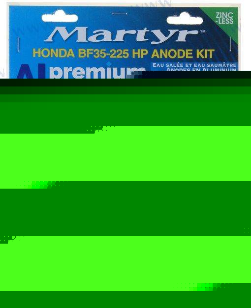 Aluminium anode kit for Honda BF35-225