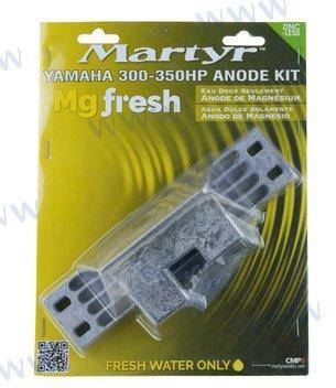 Magnesium anode kit for Yamaha 300-350 HP Outboard