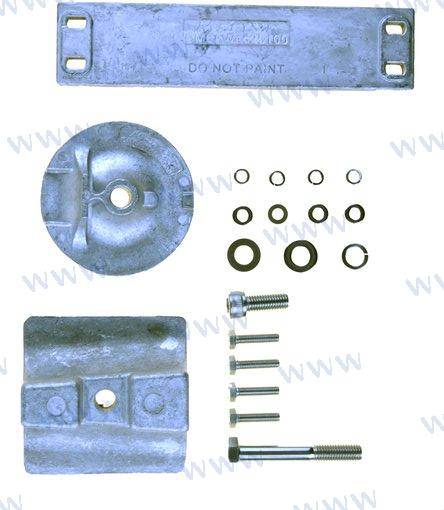 Aluminium anode kit for Yamaha 300-350XP