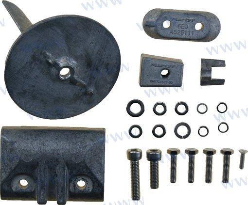Magnesium anode kit for Yamaha 40-50HP