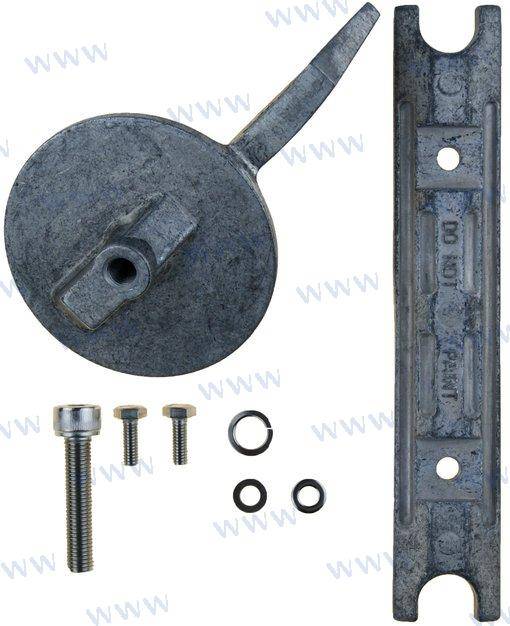 Magnesium anode kit for Yamaha 60-90HP