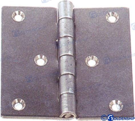 Hinge 60x50x1.5 mm (2 pcs.) SS