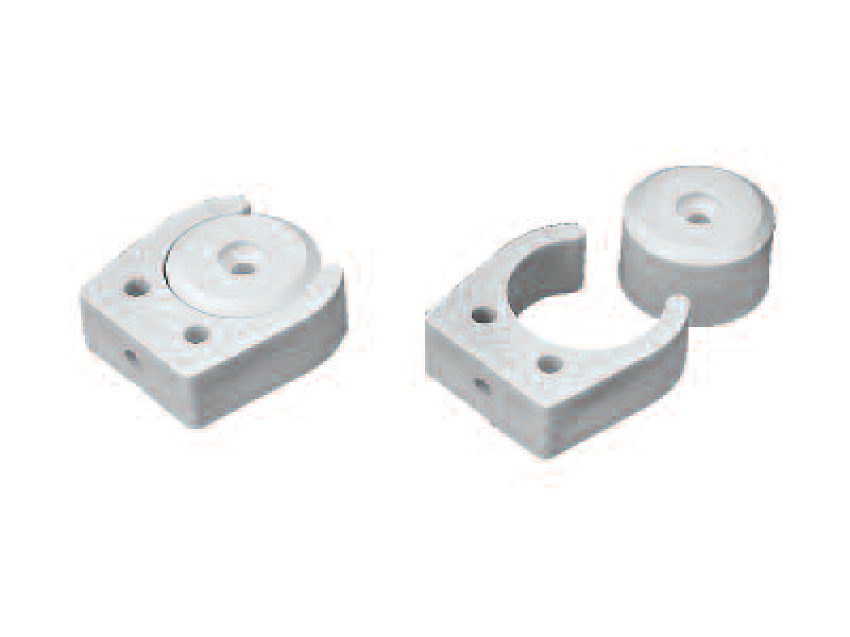 Защелка универсальная 35х33х15мм белый нейлон