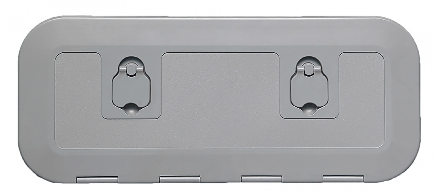 Lūka - pelēka  RAL 7042 600 x 250 mm