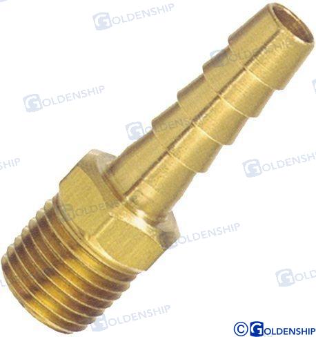 Fuel line fitting  1/4 x 5/16 2pcs.