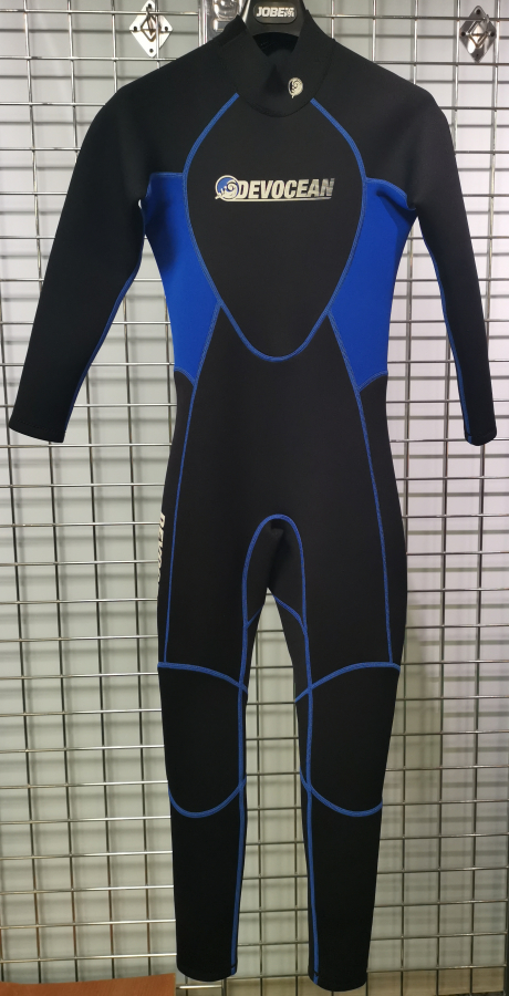 Devocean wetsuit Traffic Blue XS, M