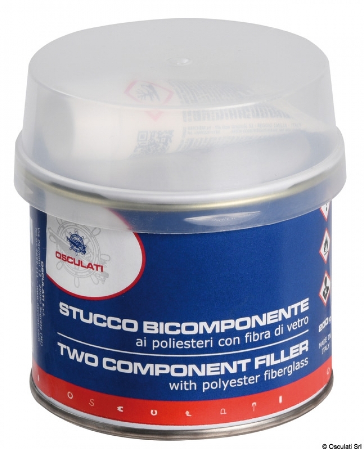 Divkomponentu špahtele poliestera 200g