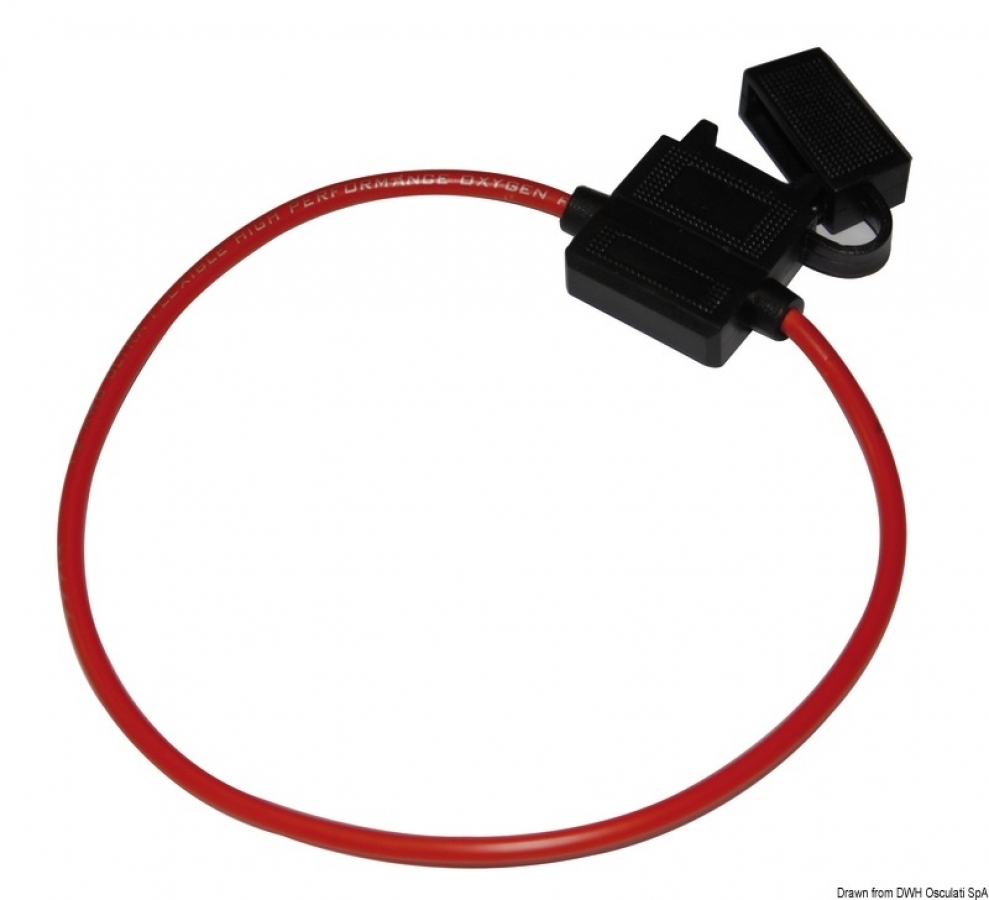 Fuse holder, watertight model Max. 20A