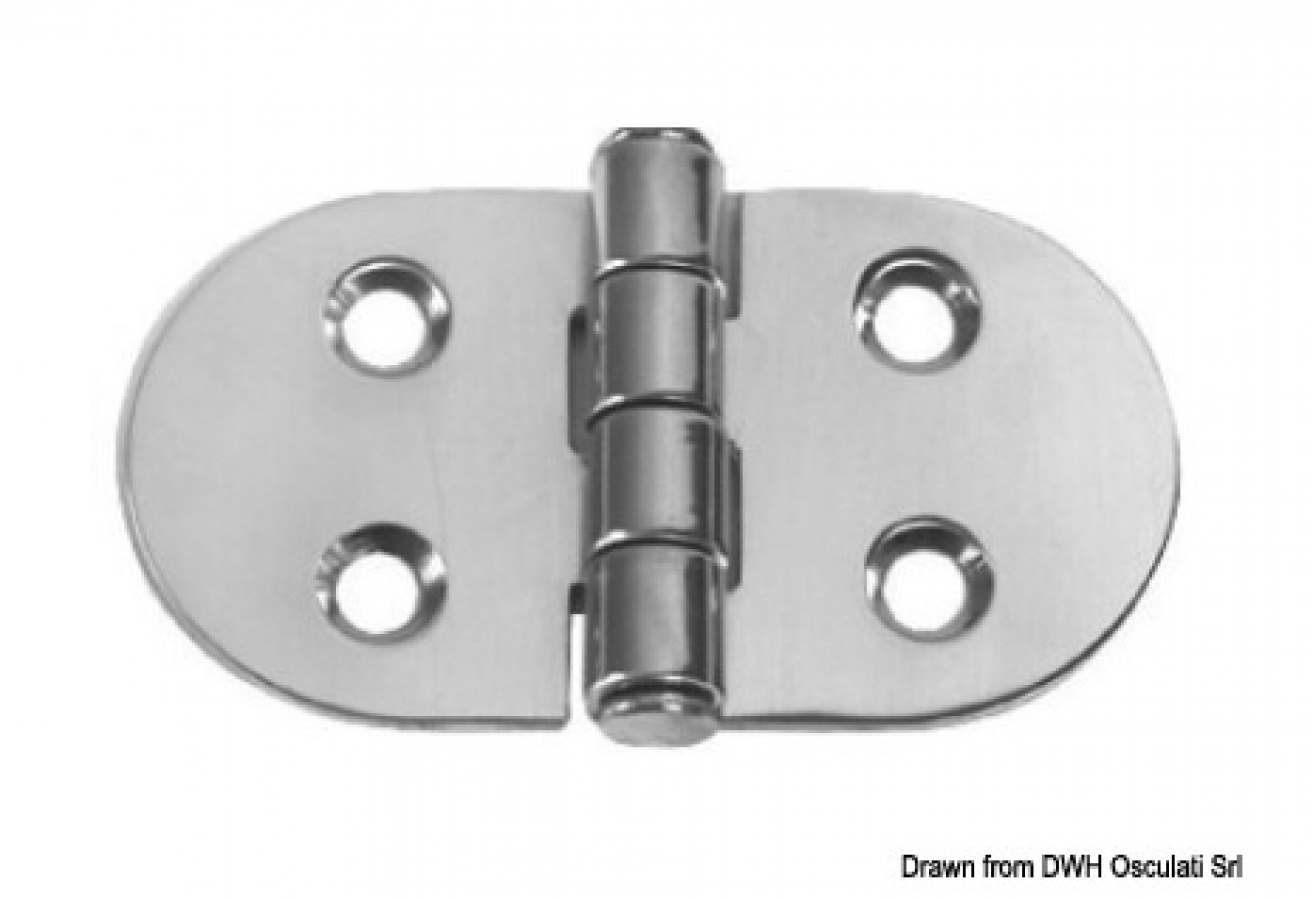 Hinge 68x39mm SS
