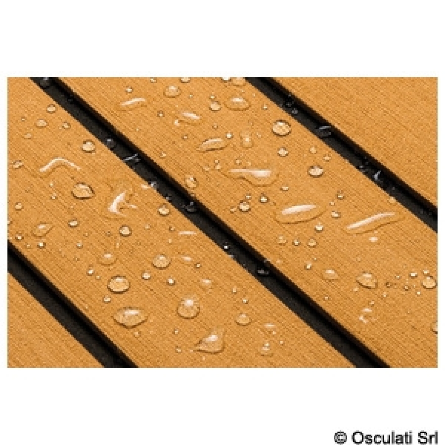 Eva Teak imitation 2.4mx1.2mxH.6mm light brown 3m adhesive tape