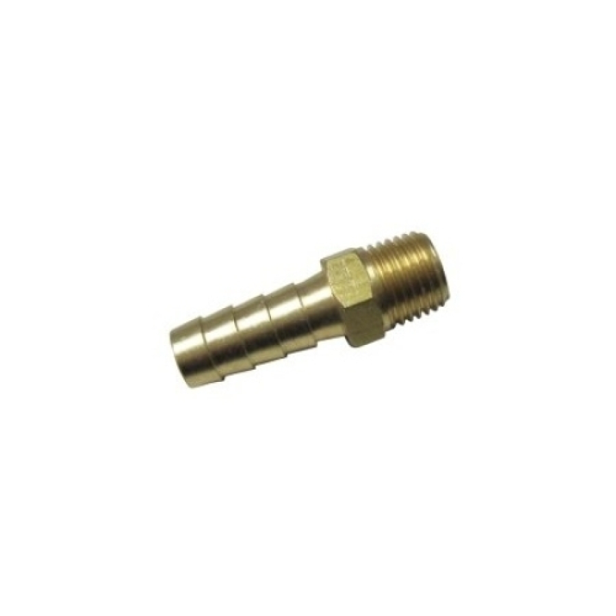 Fuel nozzle 1/4 NPT male thread - 3/8 hose connector (9.5 mm)