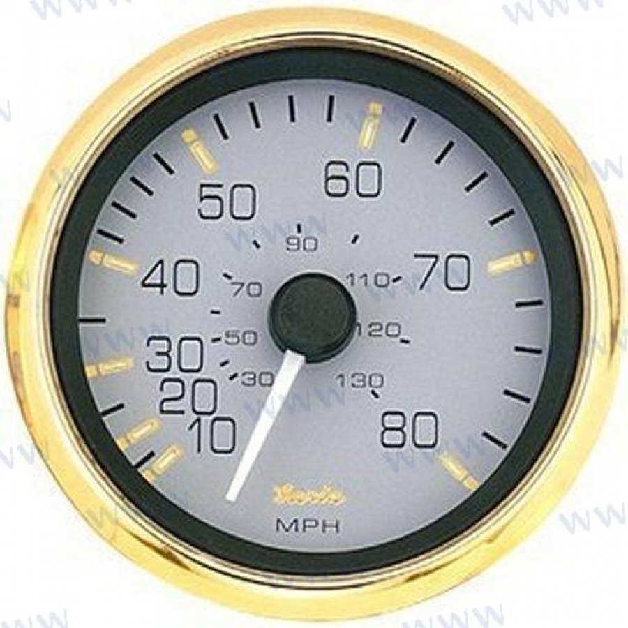 Speedometer 50 knots - gold
