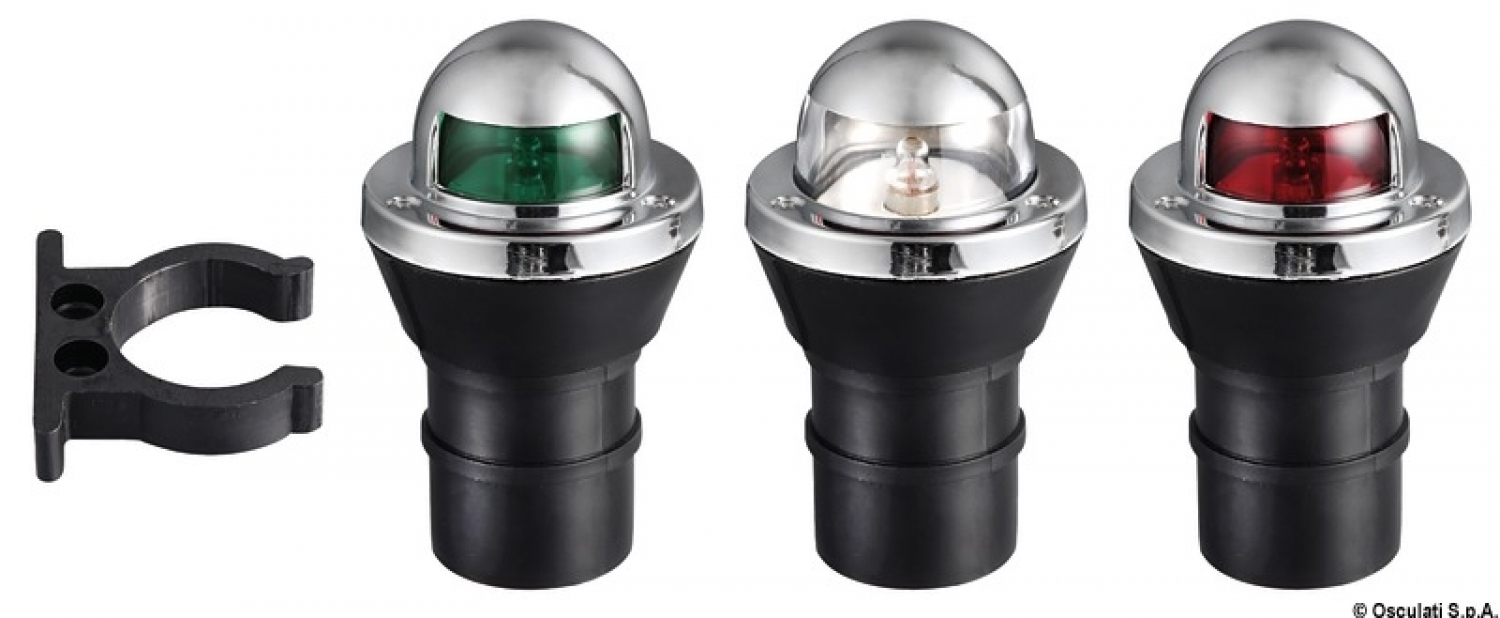 Set of battery-operated navigation lights 1,5V LR20