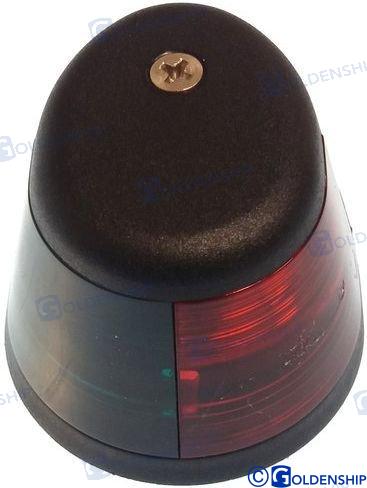 horizontal bicolor light black LED 12V 42,8mA līdz 12m