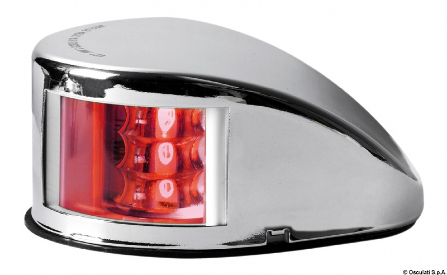 Mouse Deck navigation light red SS body LED up to  20m 12V 0,7W