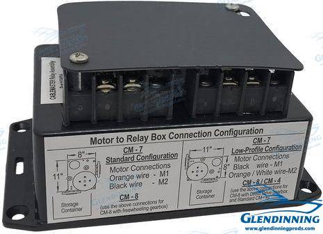 relay assembly cm 7 12 or 24v