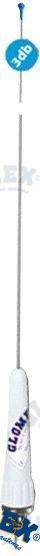 vhf antenna - 900 mm - steel rod -
