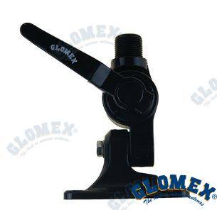 black pvc bracket for Glomesx antenna Ra 115