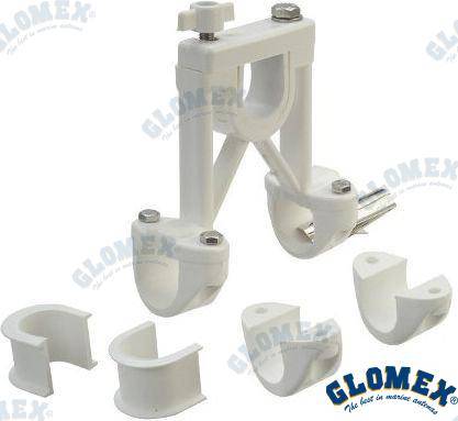 nylon side support for l antennas