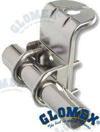 stainless steel support for candleholder with clamp