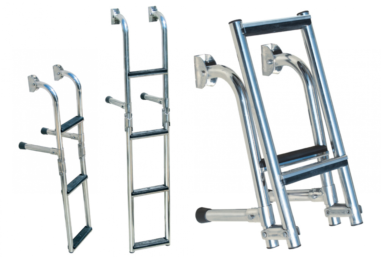 Stairs S.S. (3 steps) 80cm length - 20cm width - 25mmØ