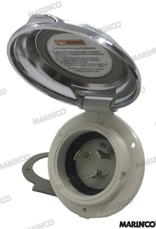 power inlet 30a 125v 3c